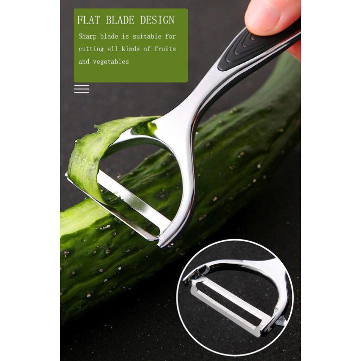 MHNTLOS Stainless Steel Multi-function Vegetable Peeler & ampJulienne Cutter Julienne Peeler Potato Carrot Grater Kitchen Tool