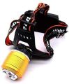 Dual Light Source Zoom Headlamp With Rechargeable Battery-Model-T6 . 