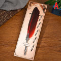 New 1 et Retro Writing Pen Vintage Calligraphy Feather Dip Pen Writing Ink et. 