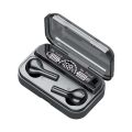 278 TWS External Noise Cancelling Touch Bluetooth Earphone with Charging Box, Support LED Power Digital Display & Breathing Lights & Call & Voice Assistant. 