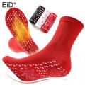 EiD Magnetic Heated Socks Unisex Self-Heating Health Care Socks Tourmaline Magnetic Therapy Comfortable Breathable Massage Socks. 