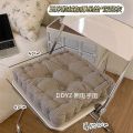 DDYZ·Corduroy Thick Corn Seat Cushion Student DormitoryinsWind Office Makes Necessary Thick Chair Cushion.