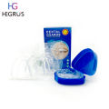 【The-Best】 New HEGRU 4PC Orthodontic Brace Teeth Guard Night Mouth Guard Dental Night Guard Dental Cover Teeth Retainer Tray for Teeth Grinding Clenching Bruxim noring Kid Adult.