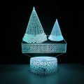 World Landmark Building 3D Illusion LED Table Lamp Night Light 7 Colors Change Nightlight Gift for Men Women Kids Boys Teens.