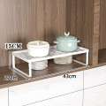 Kitchen rack, layered rack inside the cabinet, partition board, household multifunctional sink, pot and utensils storage box.