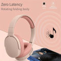 Hifi Sound Headphone P2961 Wireless Over-ear Gaming Headset with Bluetooth 5.1 Foldable Design Hifi Stereo Sound Long Battery Life and Noise Cancelling Perfect for Gamers.