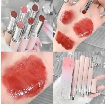 1PCS Jelly Mirror Lipstick Plumping Long Lasting Non-stick Cup ...