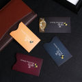 5PCS Safety Credit Cards Bank Aluminium RFID Blocking Card Holder Protect Case Cover Sleeve Wallet. 