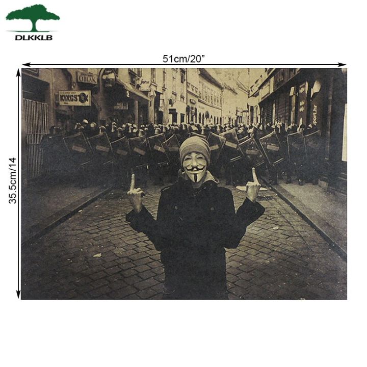 DLKKLB%20Vintage%20Poster%20Geeky%20Guy%20Plot%20Adornment%20Movie%20Posters%20Bar%20Cafe%20Decor%2051x35.5CM%20Kraft%20Paper%20Home%20Decor%20Wall%20Sticker%20-%20Image%204