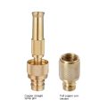 Spray Nozzle Water Gun High Pressure Direct Spray Sprinkler Quick Connector Hose Adjustable Pressure Washer Garden Sprinkler. 