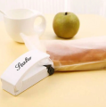 SobPai Handheld Sealing Machine Portable Heat Sealing Device for Airtight Plastic Bags Kitchen Food Saver Eco-Friendly, Durable White Ideal for Home and Travel Use. 