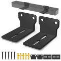 Sound Bar Mounts Universal Soundbar Speaker Mounting Bracket Anti-Drop Wall Shelf Holder 1Set.