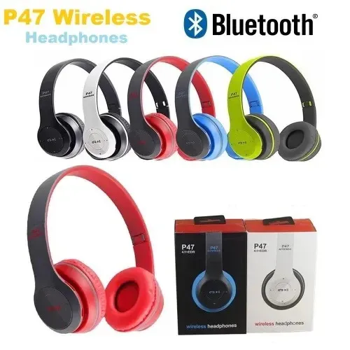 Stereo%20P47%20Wireless%20Bluetooth%20Headset%20Folding%20Series%20Wireless%20Sports%20Gaming%20Headphone%20-%20Image%202