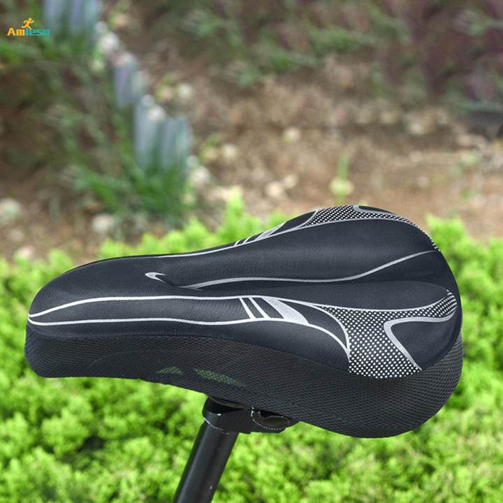 Bike Saddle Cover Breathable Wear Resistant Soft Seat Saddle Cover