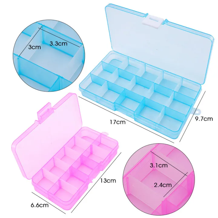 4%20Sizes%20Jewelry%20Box%20Organizer%20Storage%20Container%20Plastic%20Organizer%20Box%20with%20Adjustable%20Dividers%20for%20Beads%20Art%20DIY%20Crafts%20-%20Image%202