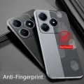 Tokifu For Realme C63 Back Cover Matte Simple Solid Color Soft Silicone TPU Case. 