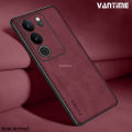 New Phone case vivo V29 Pro Back cover PU Leather Back cover Lens Cover Matte Slim Back Shockproof Casing. 