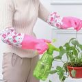 High Quality Silicone Kitchen Hand Gloves for Dish Washing - 1 Pair (2 pcs).