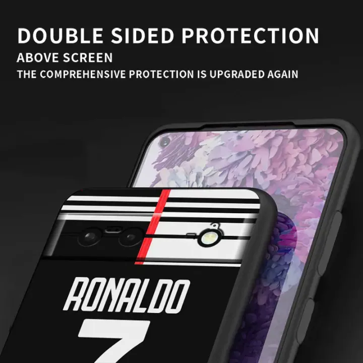 %E3%80%90Healer%20DingD%E3%80%91Football%20Player%20Jersey%20For%20Google%20Pixel%208%207%206%20Pro%206A%205A%20LG%20V50%20Q60%20K40%20K41%20K51%20S%20K22%20Black%20Soft%20Phone%20Case%20-%20Image%204