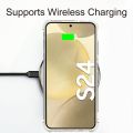 Samsung Galaxy S24 Premium Silicone Case Crystal Clear Soft TPU Ultra-Thin Transparent Flexible Protective Mobile Phone Back Cover.
