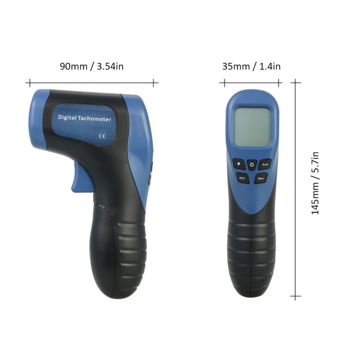 KOGEEK%20Handheld%20Digital%20LCD%20Photo%20Tachometer%20Laser%20Non-Contact%20Tach%20Range%202.5-99999RPM%20Motor%20Speed%20Meter%20with%201pc%20Reflective%20Tape%20-%20Image%205