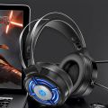 HP H120G USB WIRED GAMING HEADPHONE WITH RGB BACKLIT AND BUILT IN MICROPHONE VOULME CONTROL HEADSET FOR PC AND LAPTOP. 