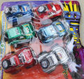 Toys Pull Back Vehicles Car Toy Play Set, Friction Powered 6 pcs. 