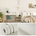 WOKHOME Solid Color Vinyl Self-adhesive Wallpaper Waterproof Contact Paper Wall Sticker Film Wall Papers In Rolls Home Decor. 