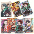 【In-Stock】 50PCS Demon Slayer Cards Version SSR Card Ultra Rare Card Tanjirou Kamado Nezuko Character Collection Card. 