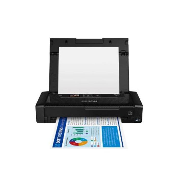 Epson Workforce WF-110 Wireless Color Mobile Printer,White, Small