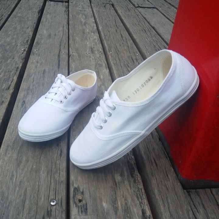 Guotu%20Qingdao%20Global%20Court%20Sneakers%20White%20Shoes%20Women's%20Canvas%20Shoes%20White%20Sneakers%20White%20Shoes%20Work%20Shoes%20Practice%20Shoes%20-%20Image%203