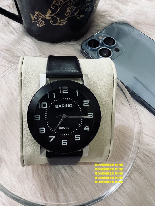 BARI80%20MAns%20leather%20anaalog%20watch%20for%20Women%20Full%20Black%20-%20Image%202