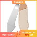 Stainless Steel Foundation Spatula Stainless Steel Facial Mud Blending Spatula with Heart Shape Beauty Board Makeup Tools for Women Gel Polish Applicator.