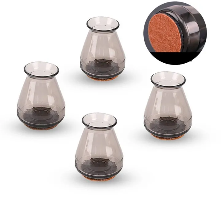 8pcs%20Round%20Chair%20Feet%20Cover%20Transparent%20Rubber%20Non-Slip%20Chair%20Leg%20Caps%20Silicone%20with%20Felt%20Chair%20Feet%20Pads%20Furniture%20-%20Image%205