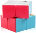 2x2 Rubiks Cube - High Speed Cube 50mm Qube Series Jelly Cube Puzzle Toys Children Education Gifts Stickerless. 
