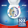 Harpic Toilet Cleaner Liquid 500ml Original Power Plus 10x Total Clean, new & thicker formula kills 99.99% of germs. 