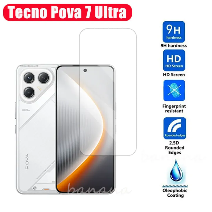 3%20in%201%20Tecno%20Pova%207%20Ultra%20Acrylic%20Phone%20Case%20For%20Tecno%20Pova%207%204G%205G%20Casing%20With%20Magnetic%20Wireless%20Charging%20Sticker%20+Full%20Coverage%20Tempered%20Glass%20Screen%20Protector%20-%20Image%202