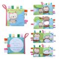 Soft Books Infant Cute Animal Pattern Cloth Books Baby Educational Cloth Book Cognition Toys. 