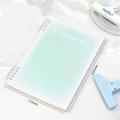 A5 size Loose-Leaf notebook Convenient Binder Lined pages Binder book 60 sheets B5 size Lined book for School supplies Office supplies Students Writing -taking.