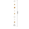 (New)Interior Decoration parkling Crytal Bead Curtain for Living Room Bedroom Window Wedding Decor Luxury By Curtain Clothing tore Decor. 