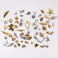 30Pcs/Pack Mixed Vintage Metal Animal Charms Pendants For DIY Jewelry Making.