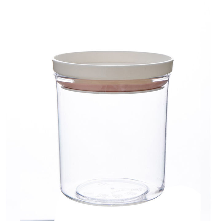Airtight Food storage container Stylish Stackable Leak-proof Snack storage jar Large capacity Round storage tank for Home kitchen Picnic food storage Office pantry Camping essentials Travel containers