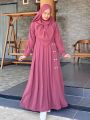 Koti Borka With Hejab - Borka For Women Dubai Cherry fabric. 