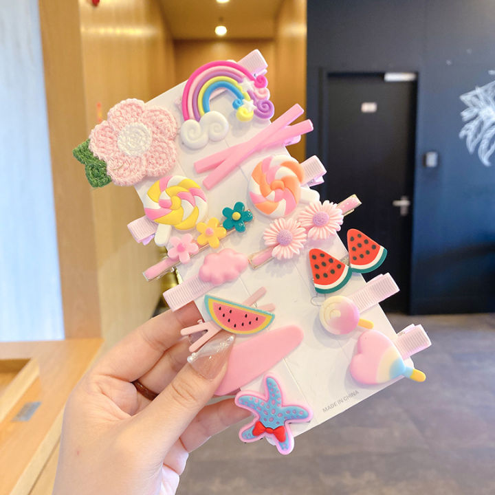14%20Pcs%20set%20Baby%20Girl%20Korean%20Hair%20Clip%20Set%20for%20Children%20Hair%20Accessories%20-%20Image%203