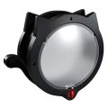 Cat Flap Door Magnetic 4 Locking Modes Safe Plastic Automatic Cat Door for Interior Exterior Doors Black. 