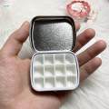 Nail Watercolor Storage Box Solid Pigment Storage Box for Travel Tin Case.