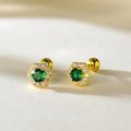 Fashion Gold Color Butterfly Tragus Piercings for The Ear Helix Stud Earrings for Women Tibetan Charm Ear Bone Piercing Jewelry. 