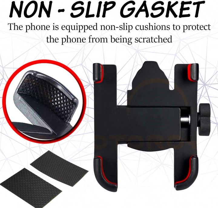 Metal%20Bike%20Mobile%20Holder%20For%20mobile%20phone%20bracket%20motorcycle%20bicycle%20takeaway%20rider%20-Black%20Easy%20to%20Use%20and%20Maintain%20-%20Image%205