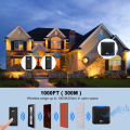 Wireless Door Calling Bell, Ding Dong Calling Bell, 300M Ranged Doorbell for Home Office-32 Ringtones 5 Adjustable Volume, Plug in Type-Black(1/2 Transmitter & 1 Receiver),2 pin. 