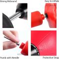 Desktop punching bag with pumper self suction table punching speed bag. 